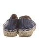 Chanel Interlocking CC Logo Leather Espadrilles