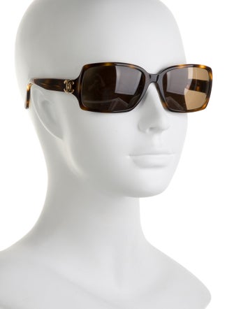 Chanel Square Tinted Sunglasses