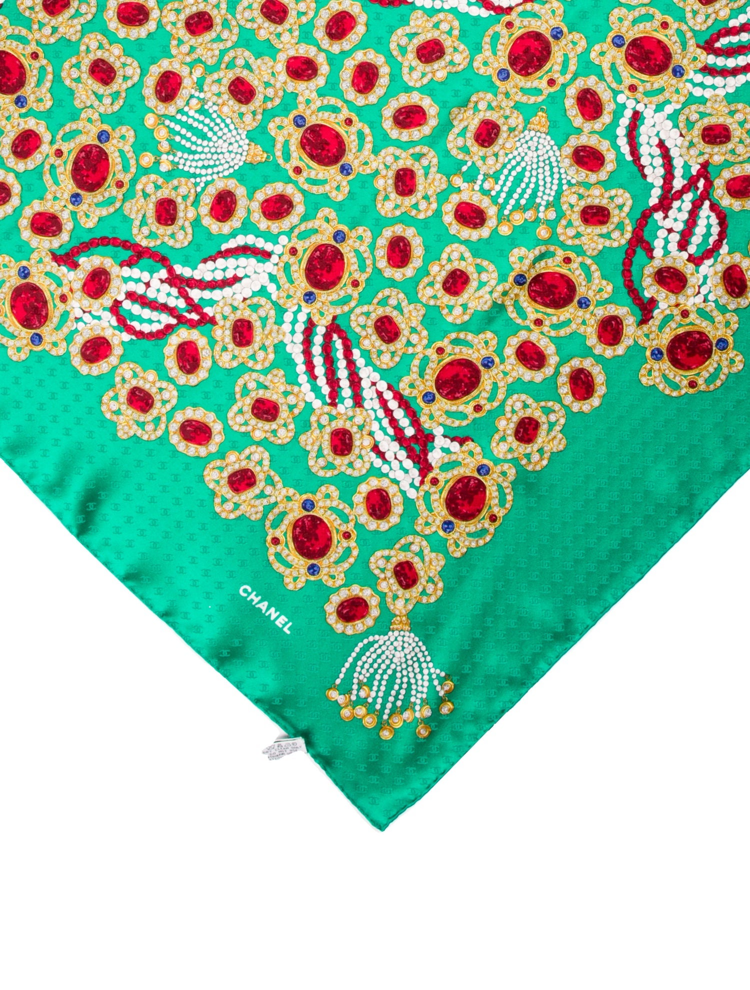 Chanel Silk Vintage Scarf