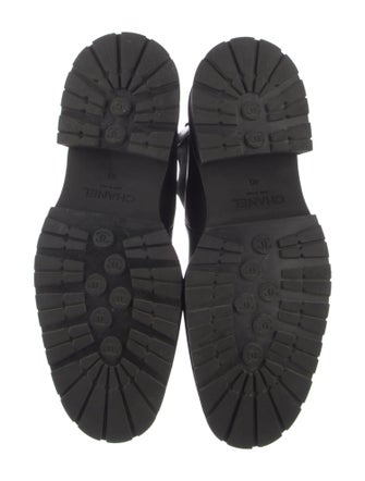 Chanel 2022 Interlocking CC Logo Chelsea Boots