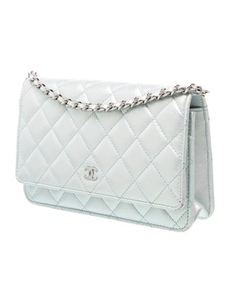 Chanel Classic Iridescent Wallet On Chain