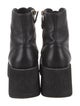 Chanel 2024 Interlocking CC Logo Combat Boots