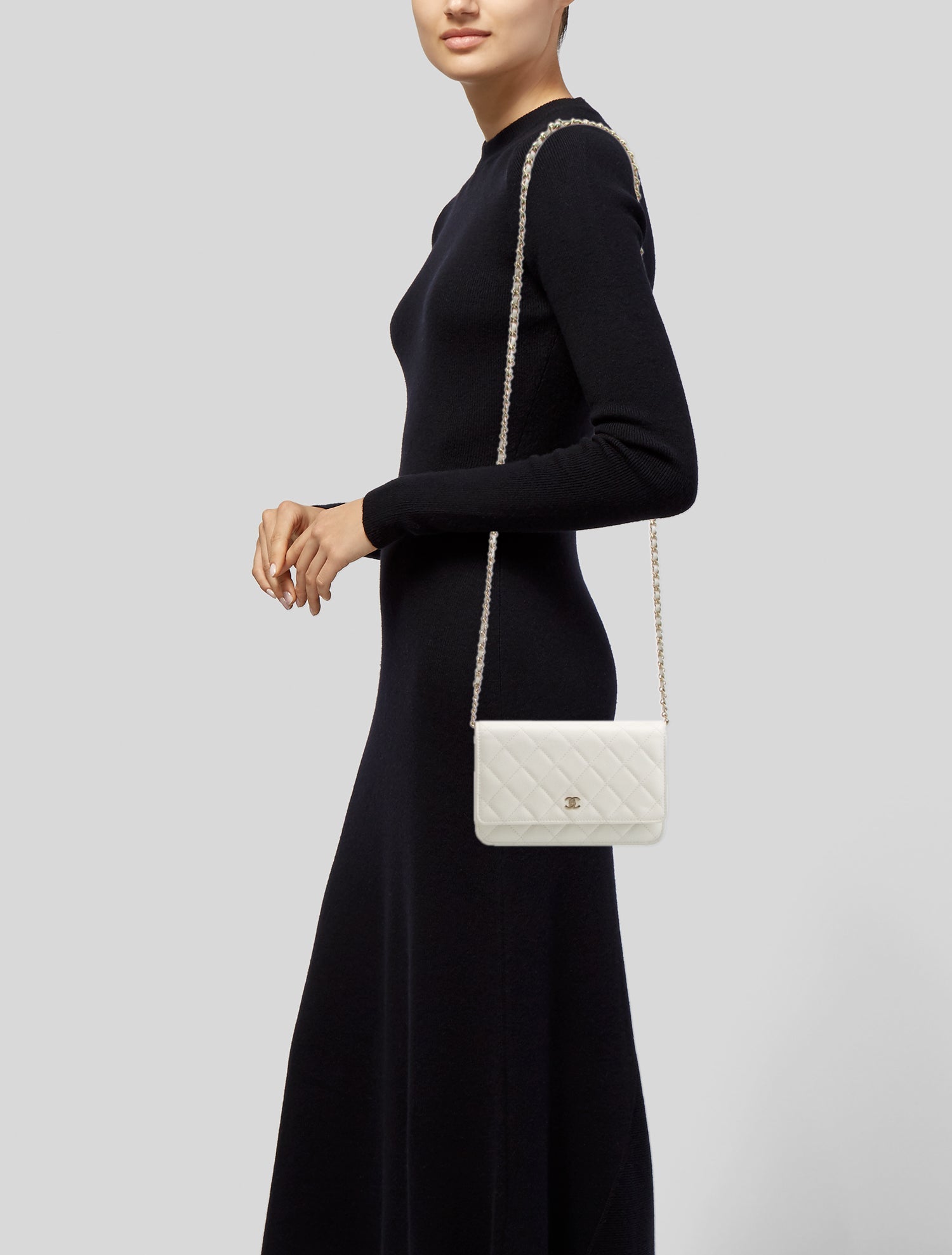 Chanel Classic Quilted Wallet On Chain