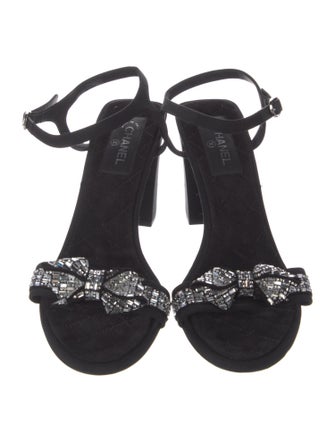 Chanel 2022 Interlocking CC Logo Sandals