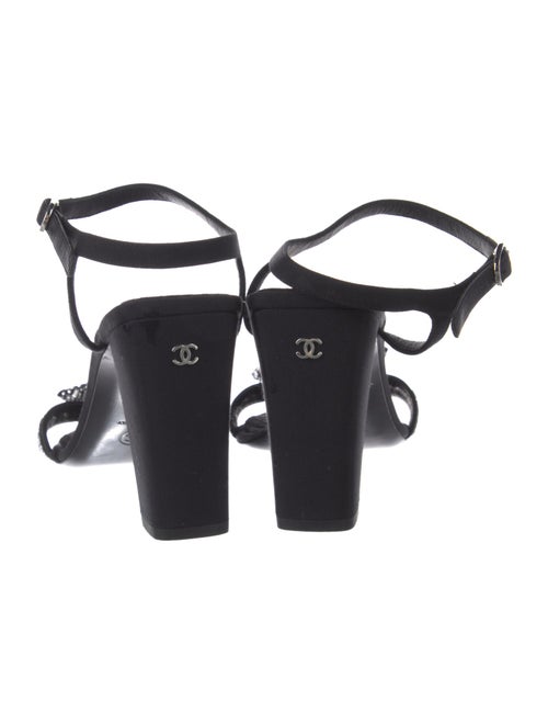 Chanel 2022 Interlocking CC Logo Sandals