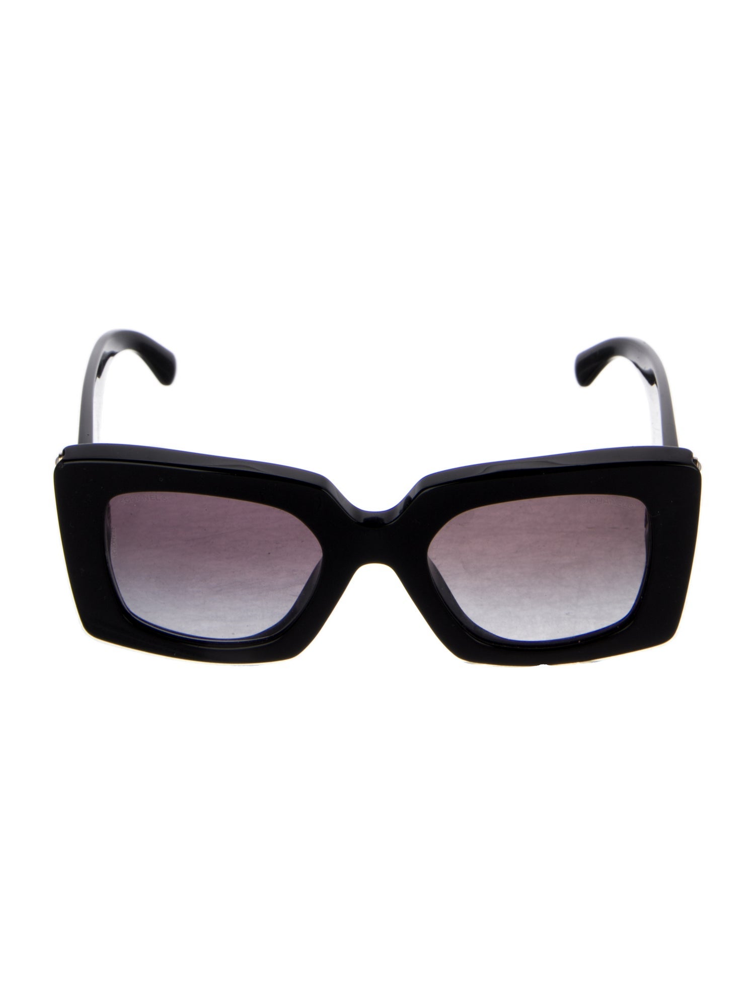 Chanel Interlocking CC Logo Square Sunglasses