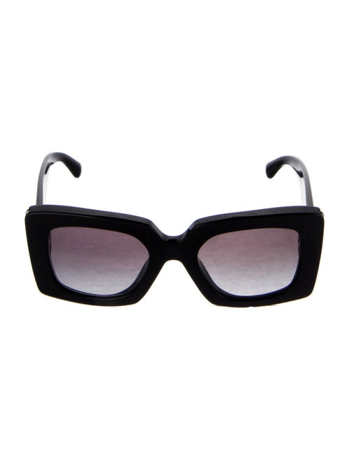 Chanel Interlocking CC Logo Square Sunglasses