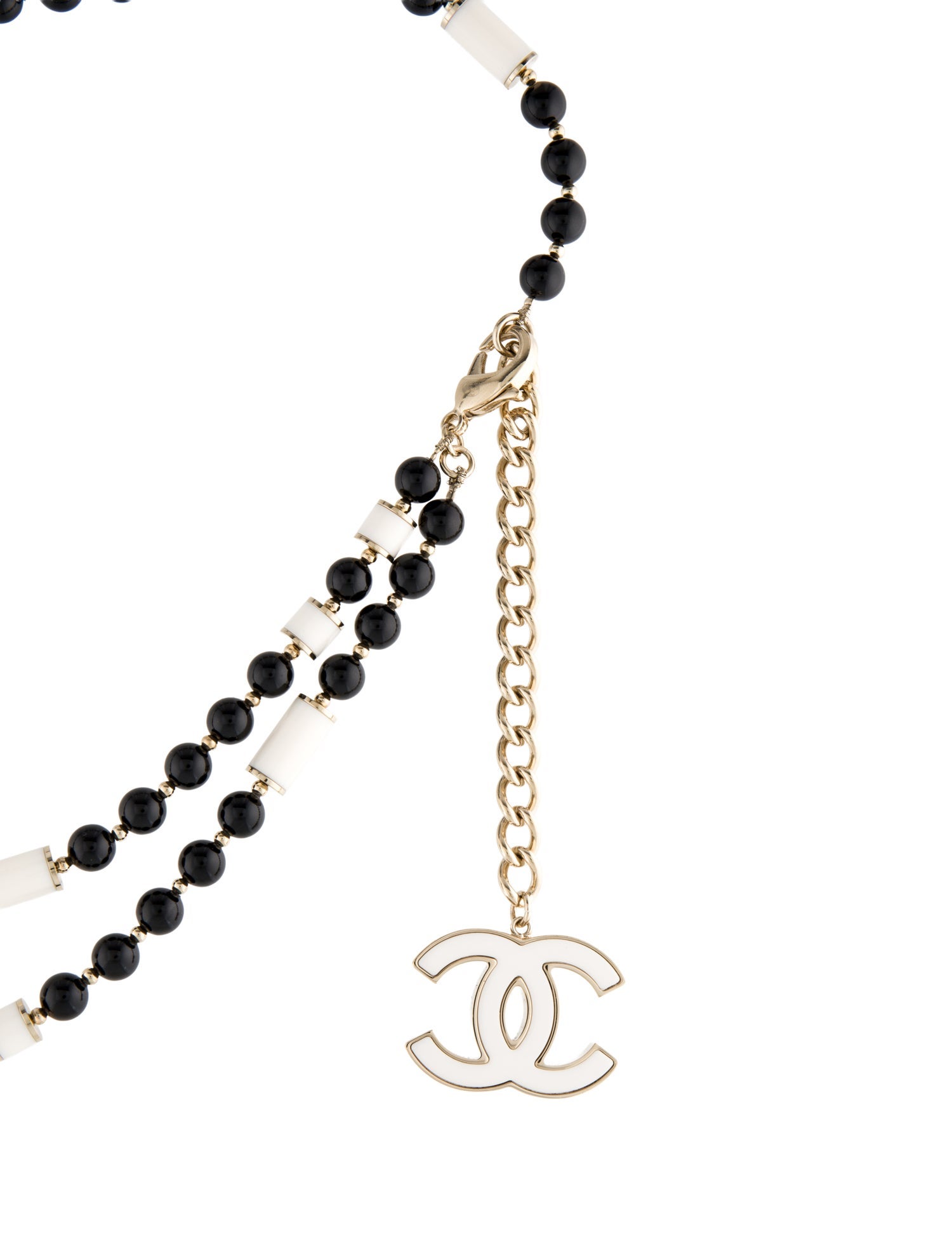 Chanel 2023 Interlocking CC Logo Chain-Link Belt