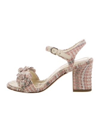 Chanel 2018 Interlocking CC Logo Sandals