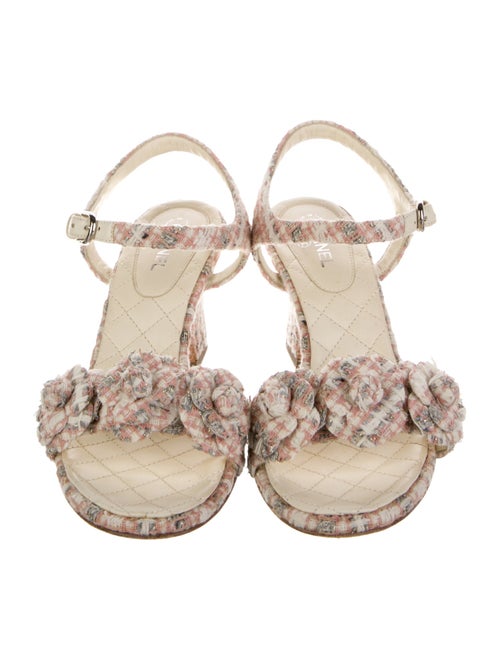 Chanel 2018 Interlocking CC Logo Sandals