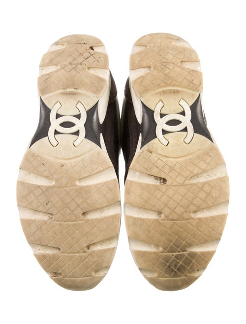 Chanel Interlocking CC Logo Sneakers