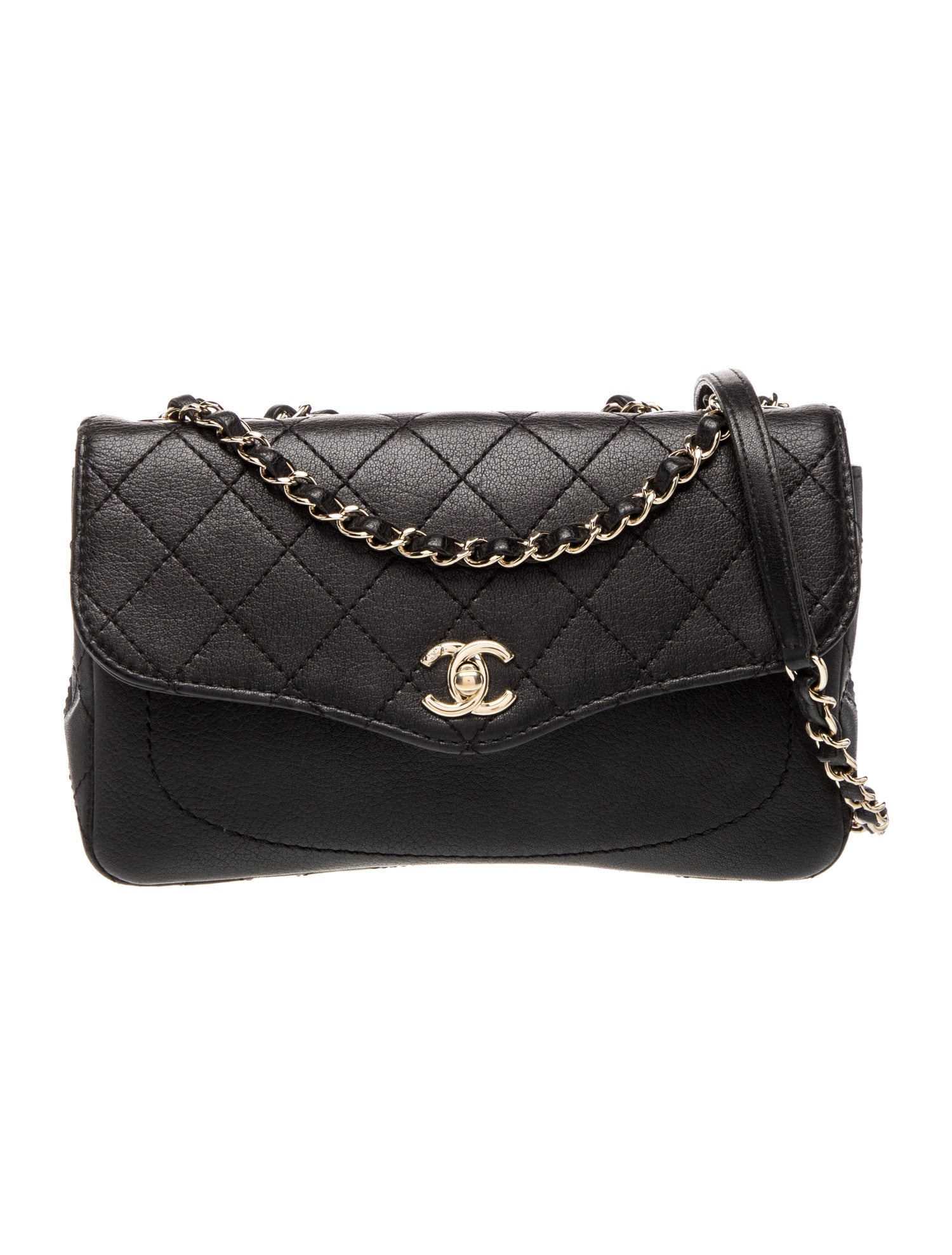 Chanel Coco Curve Flap Messenger Bag