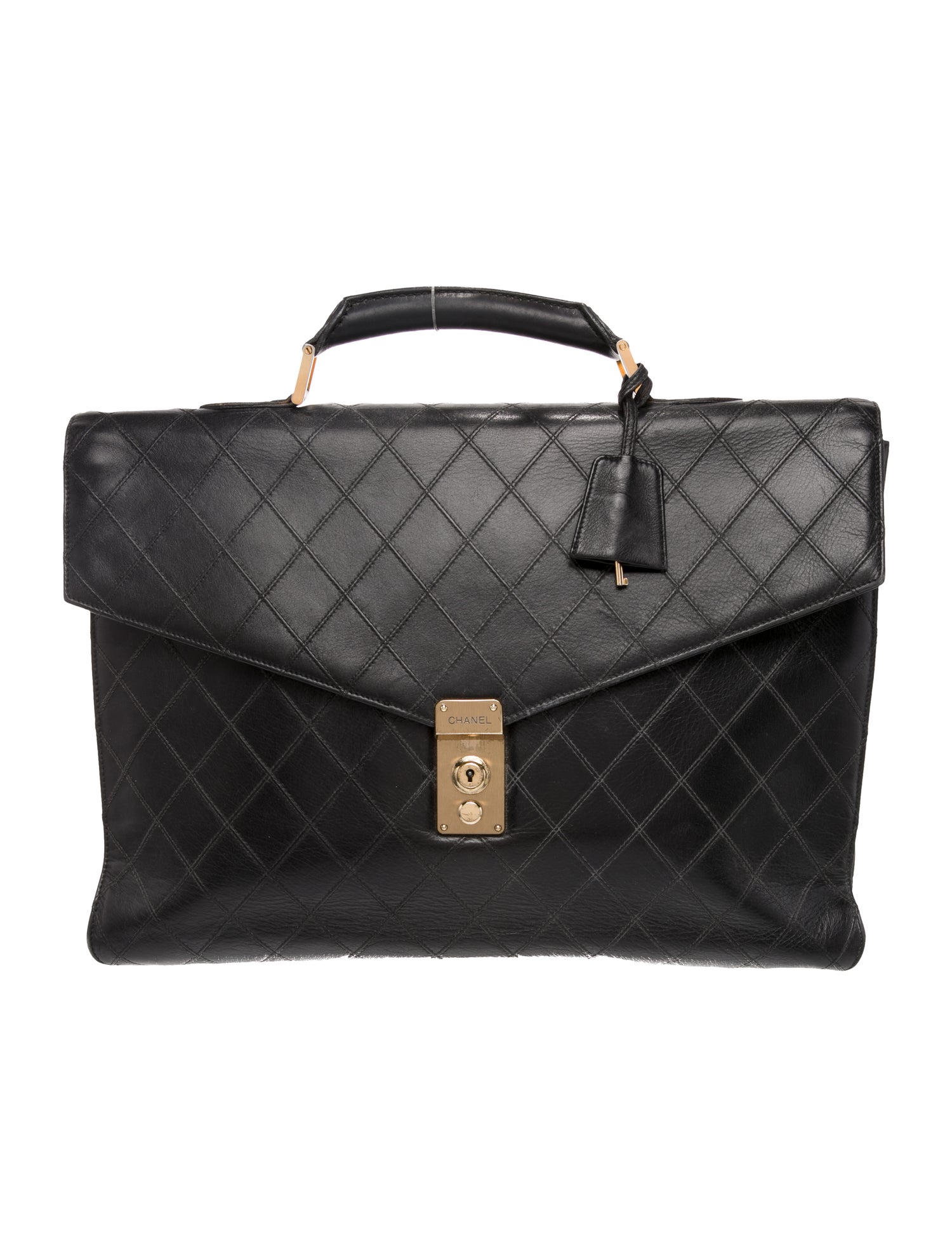 Chanel Quilted Briefcase
