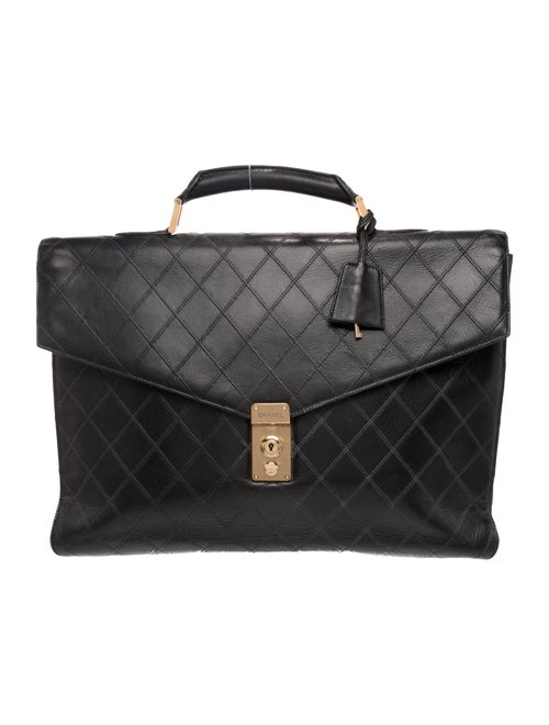 Chanel Quilted Briefcase