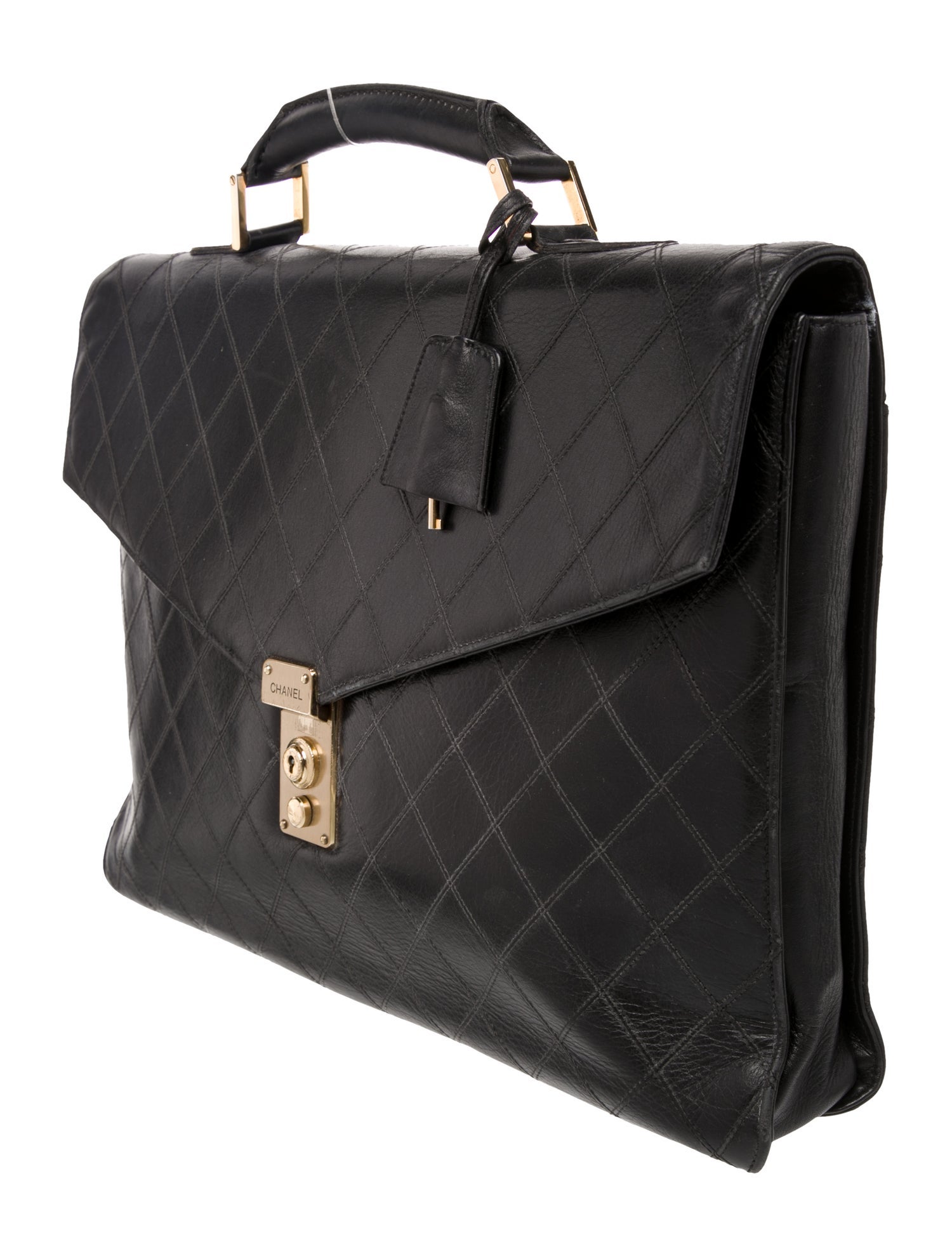 Chanel Quilted Briefcase