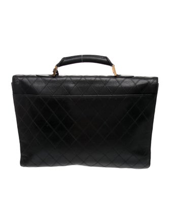 Chanel Quilted Briefcase