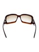 Chanel Interlocking CC Logo Square Sunglasses