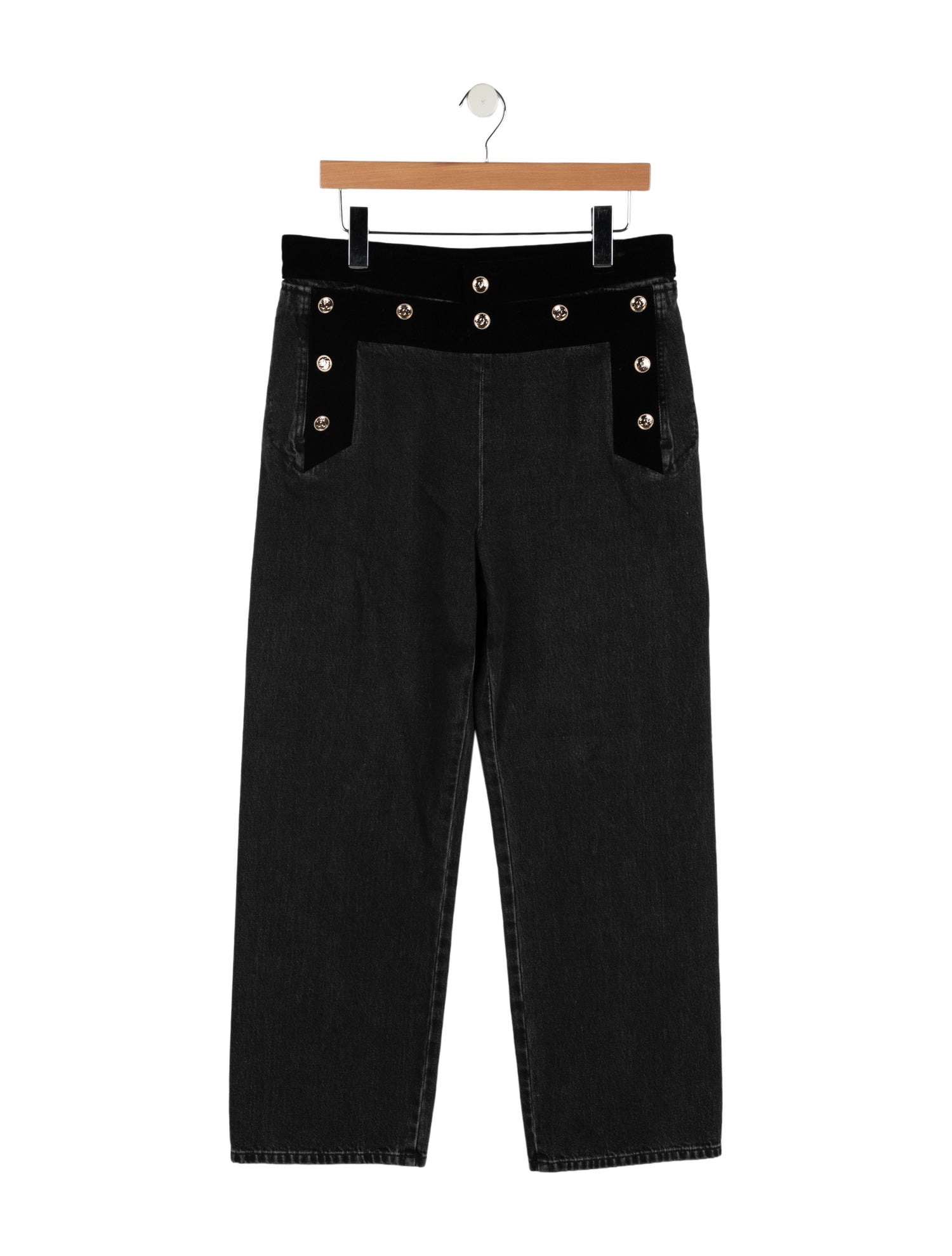 Chanel 2020 Wide Leg Jeans