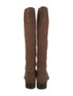 Chanel 2012 Interlocking CC Logo Riding Boots