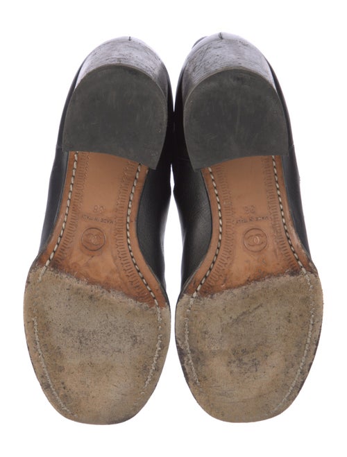 Chanel Interlocking CC Logo Leather Chelsea Boots