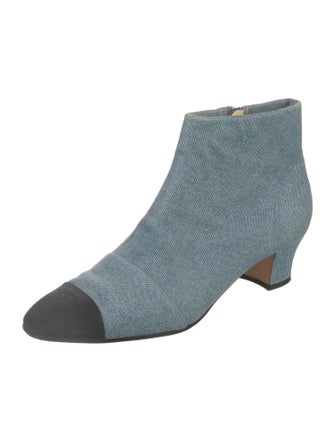 Chanel 2017 Interlocking CC Logo Boots