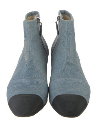 Chanel 2017 Interlocking CC Logo Boots