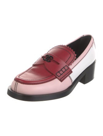 Chanel 2023 Interlocking CC Logo Loafers