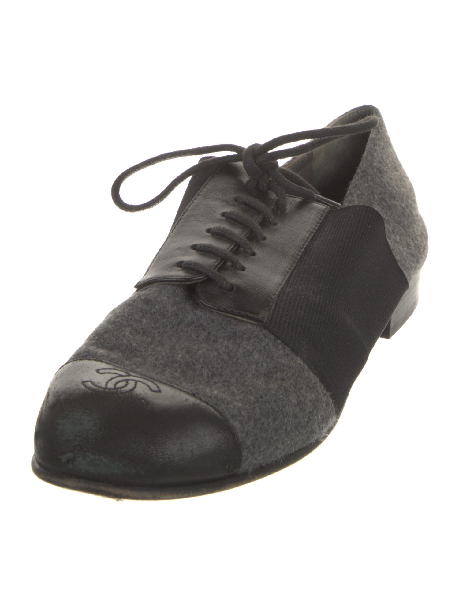 Chanel 2018-2019 Interlocking CC Logo Mary Jane Flats