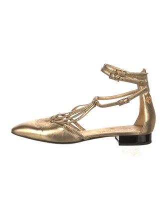 Chanel 2019 Interlocking CC Logo Flats