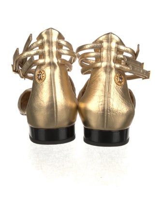 Chanel 2019 Interlocking CC Logo Flats