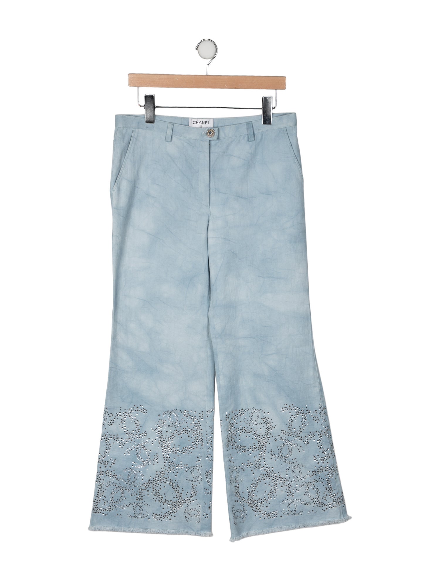 Chanel 2011 Wide Leg Jeans