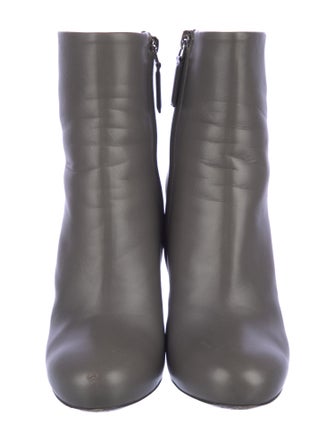 Chanel Interlocking CC Logo Leather Boots