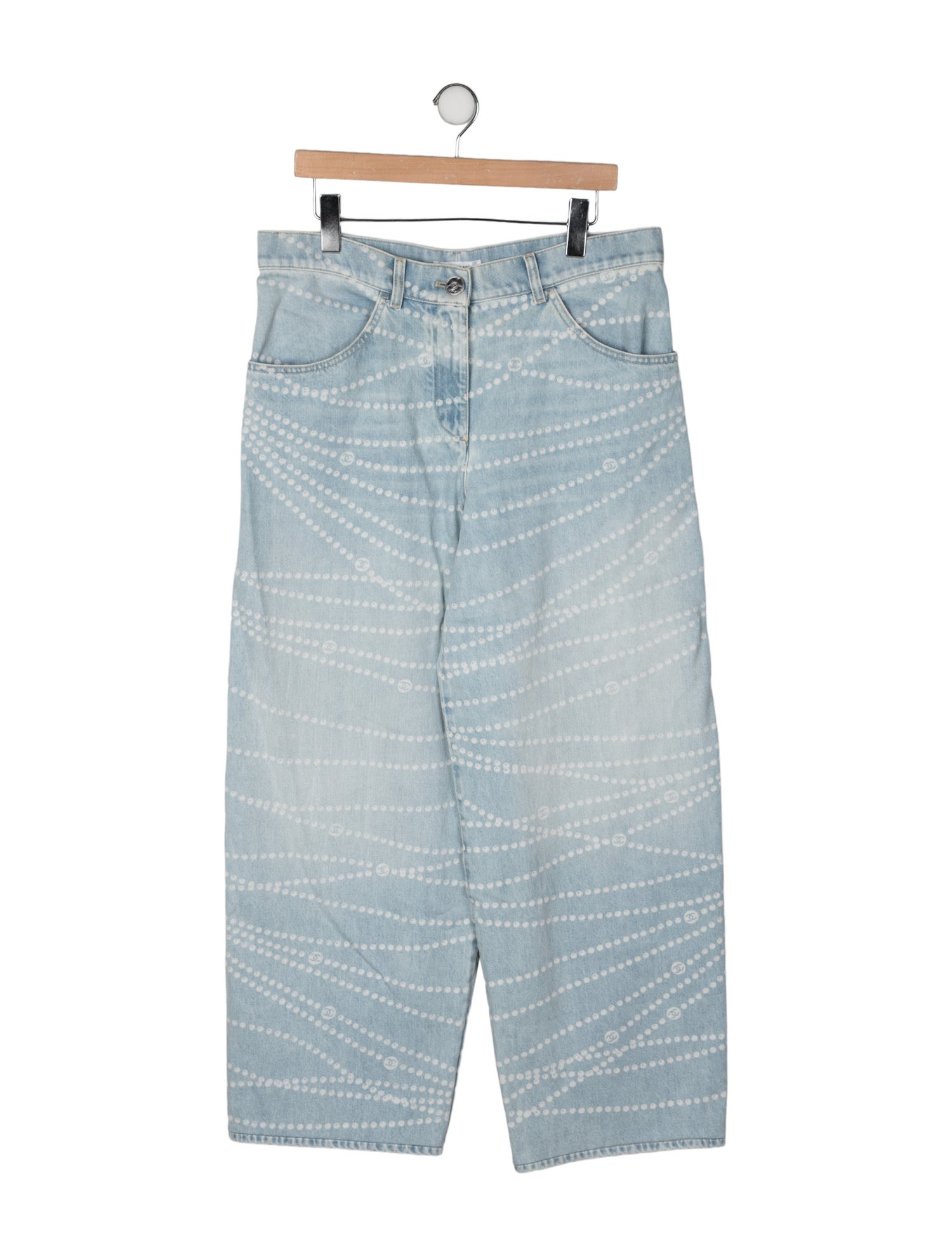 Chanel 2025 Wide Leg Jeans