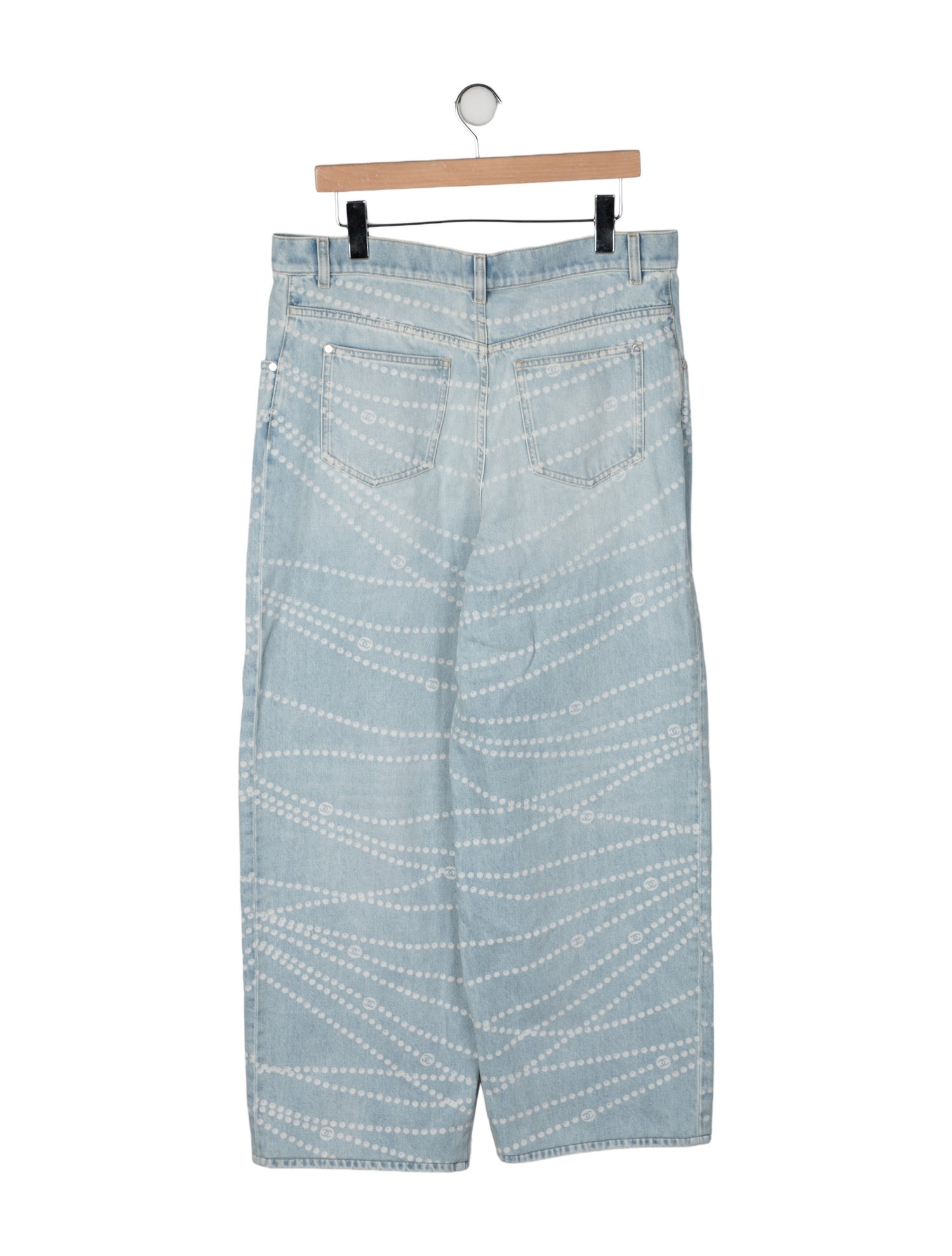 Chanel 2025 Wide Leg Jeans