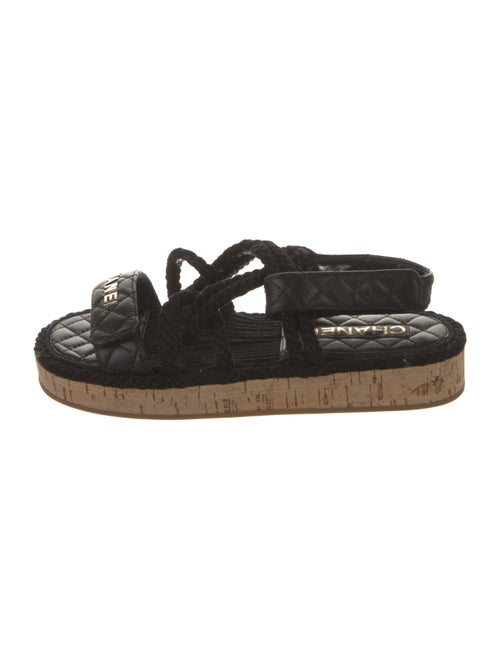 Chanel 2021 Interlocking CC Logo Espadrilles