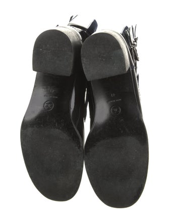 Chanel Suede Combat Boots