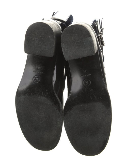 Chanel Suede Combat Boots