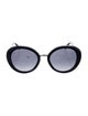 Chanel Interlocking CC Logo Cat-Eye Sunglasses
