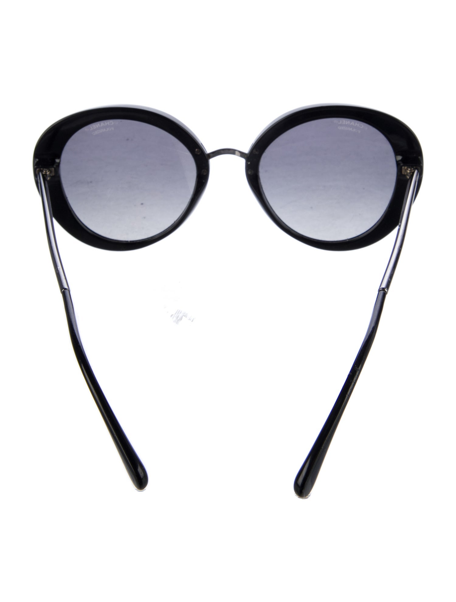 Chanel Interlocking CC Logo Cat-Eye Sunglasses