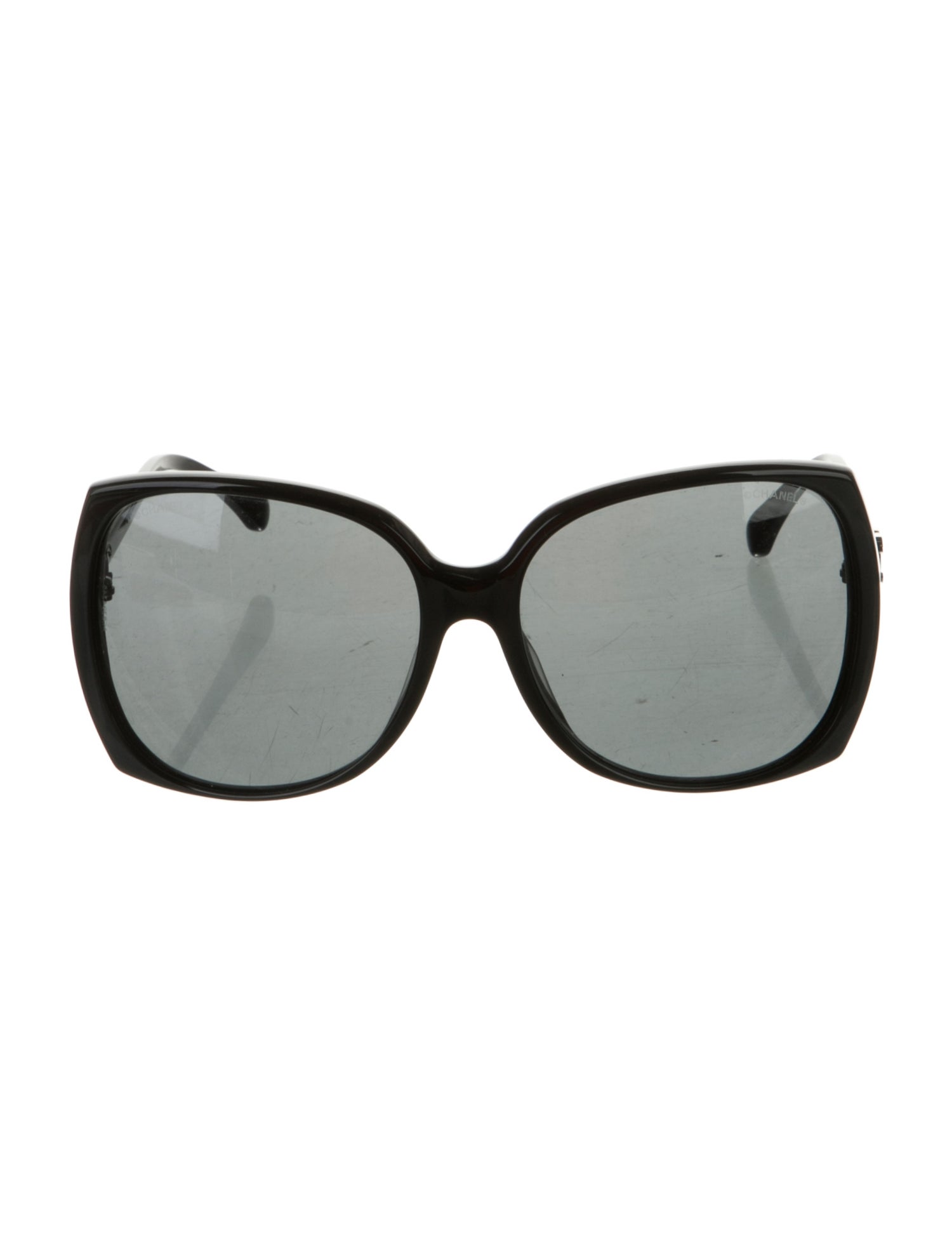 Chanel Interlocking CC Logo Oversize Sunglasses