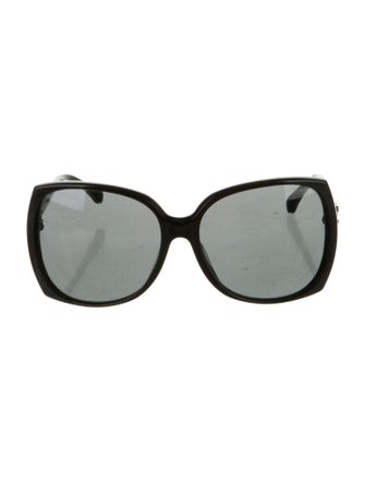 Chanel Interlocking CC Logo Oversize Sunglasses