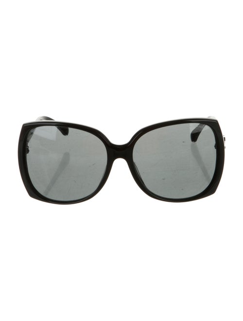 Chanel Interlocking CC Logo Oversize Sunglasses