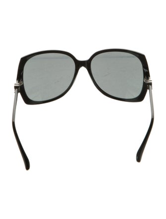 Chanel Interlocking CC Logo Oversize Sunglasses