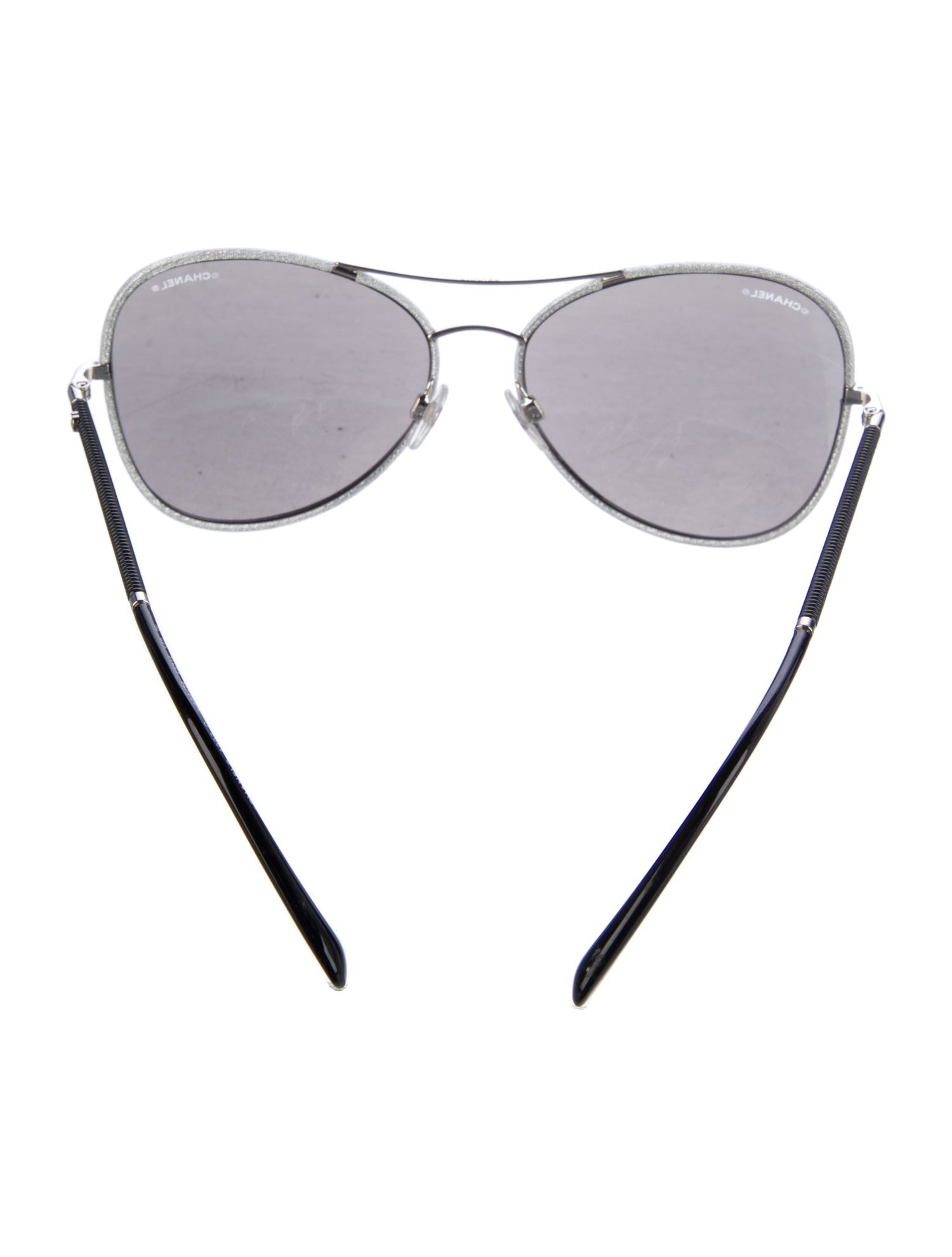 Chanel Interlocking CC Logo Aviator Sunglasses