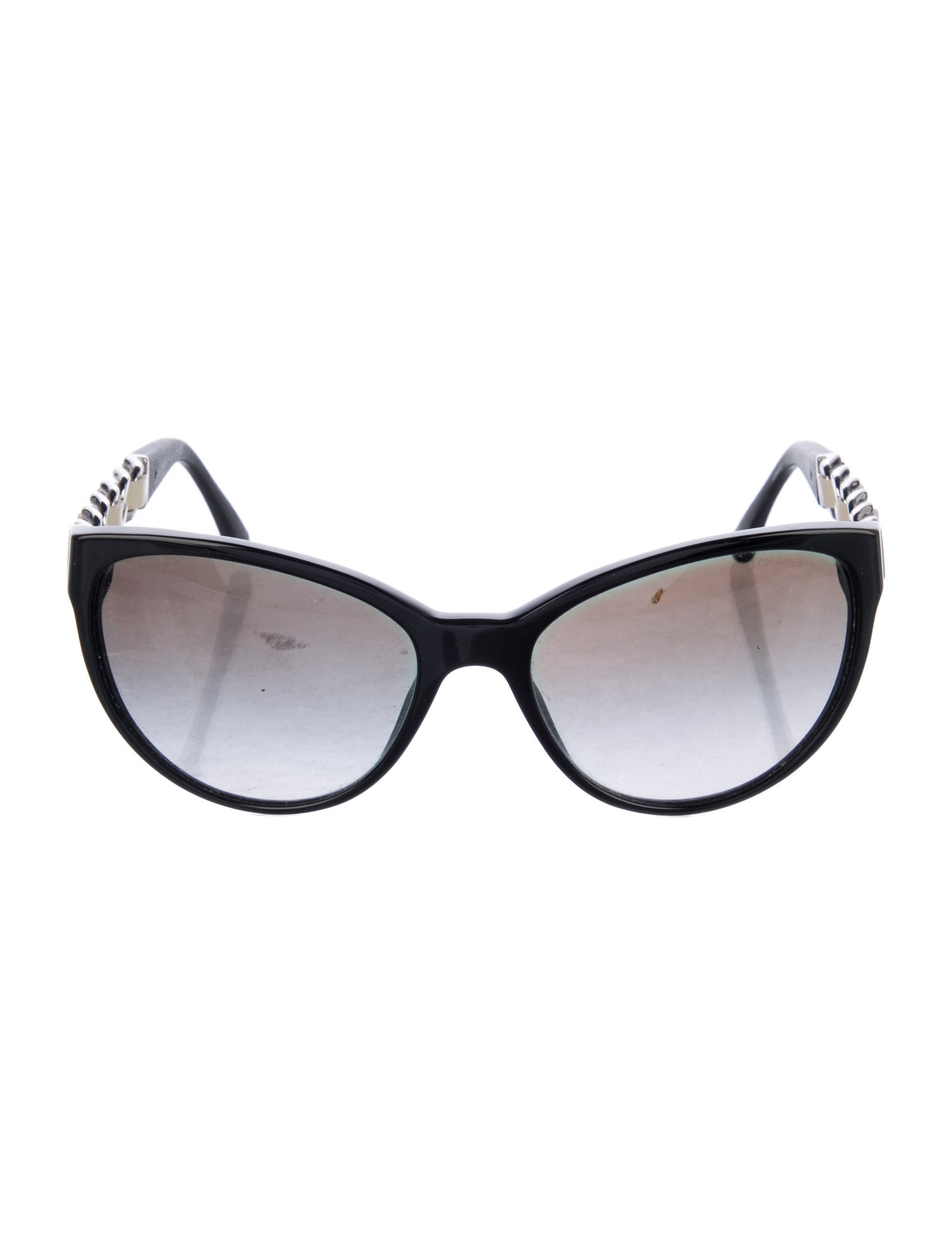 Chanel Interlocking CC Logo Cat-Eye Sunglasses