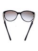 Chanel Interlocking CC Logo Cat-Eye Sunglasses