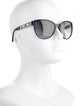 Chanel Interlocking CC Logo Cat-Eye Sunglasses