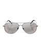 Chanel Interlocking CC Logo Aviator Sunglasses