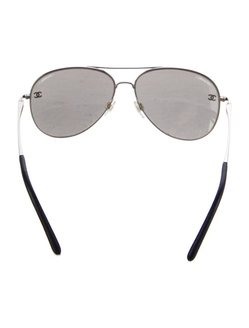 Chanel Interlocking CC Logo Aviator Sunglasses