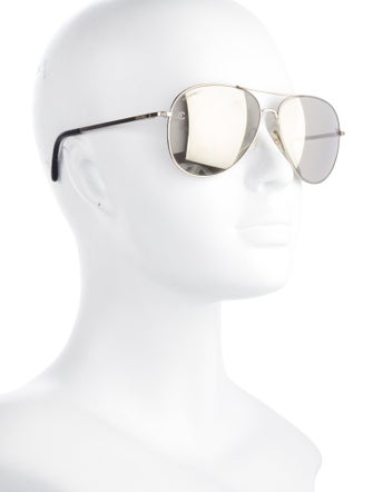 Chanel Interlocking CC Logo Aviator Sunglasses